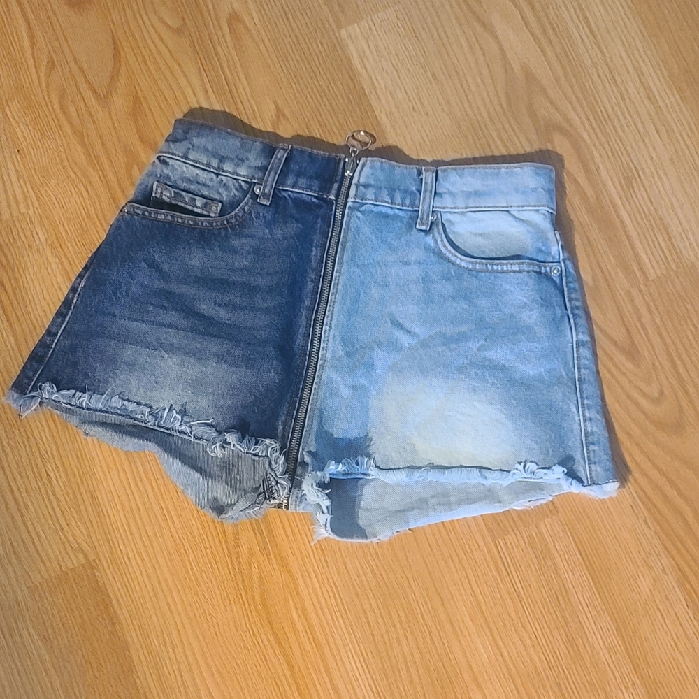 REVICE zipper pockets jeans shorts - Picture 3 of 15
